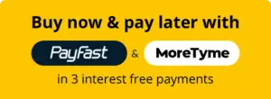 PayFast and MoreTyme logos
