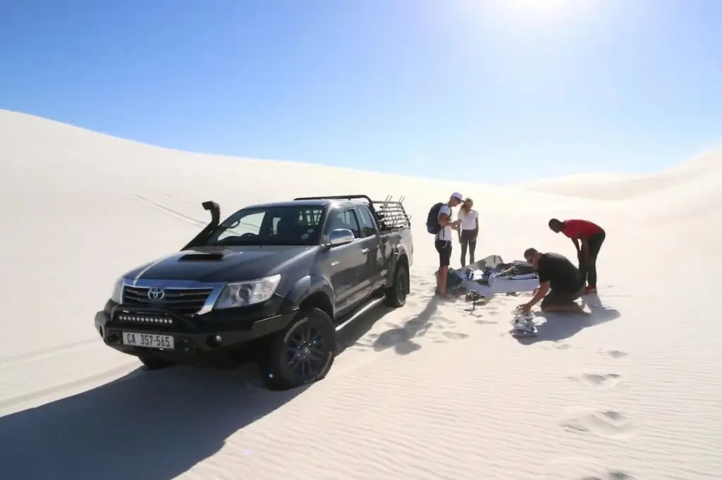 4x4 Sandboarding